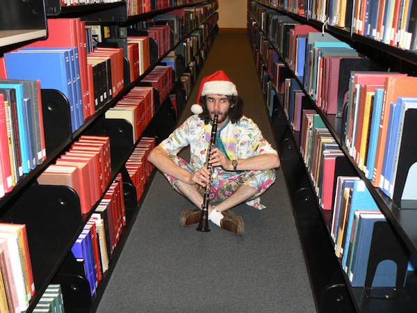 Band Member Forgets to Check Email, Shows Up to Library Rally Alone