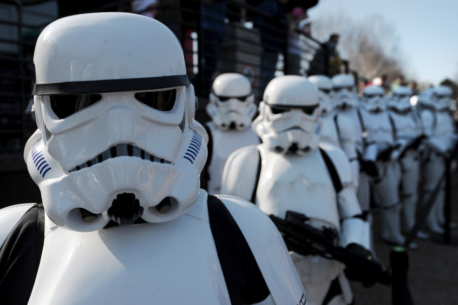 all black stormtroopers